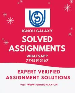 ignou assignment solution free download