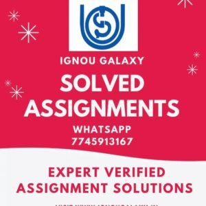 msw 13 solved assignment